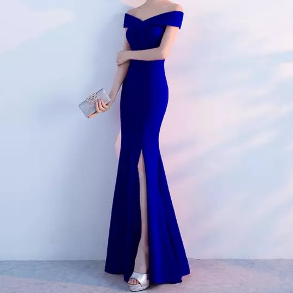 Off Shoulders Mermaid Evening Dress